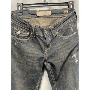 MEK Mens Denim Jeans Dark Wash Santiago Straight Size 28x32